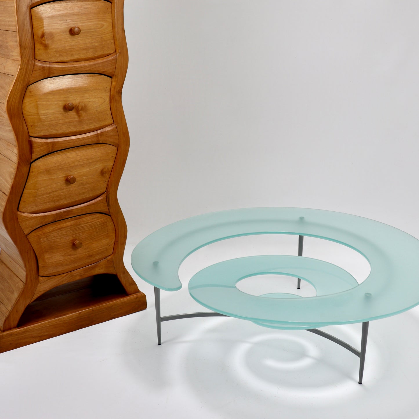Cattelan Italia spiral coffee table