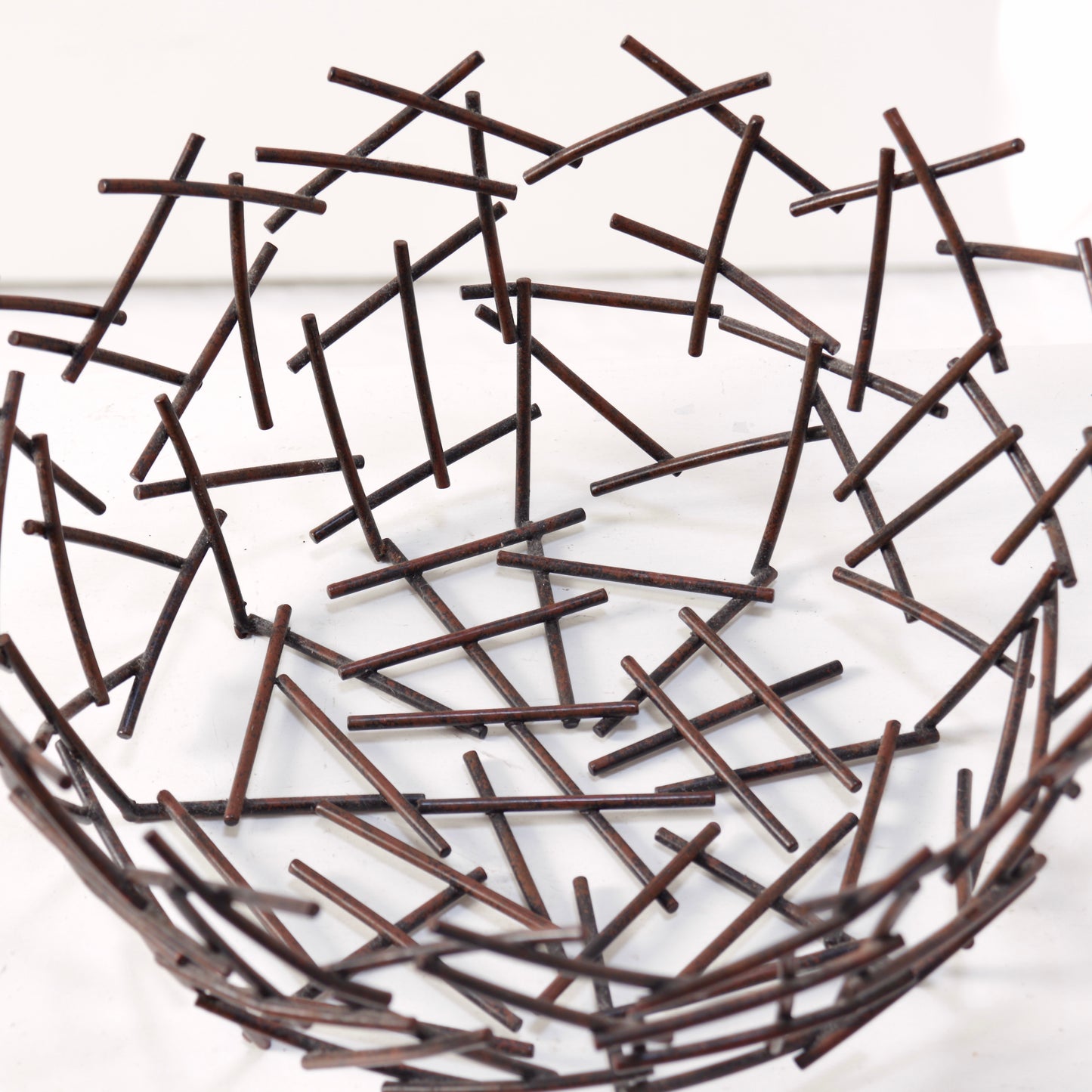 Abstract Wire Bowl