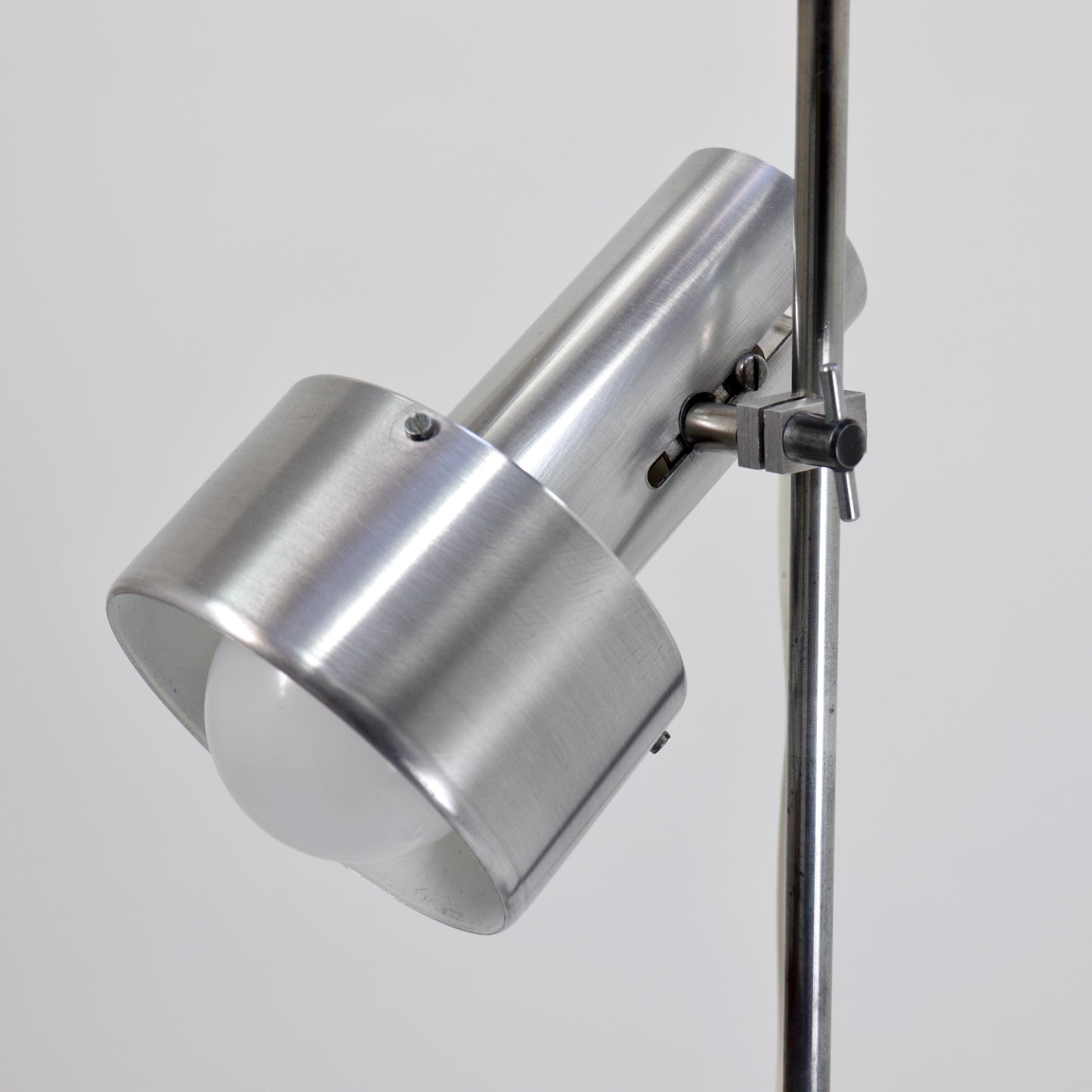 Vintage Aluminium floor lamp