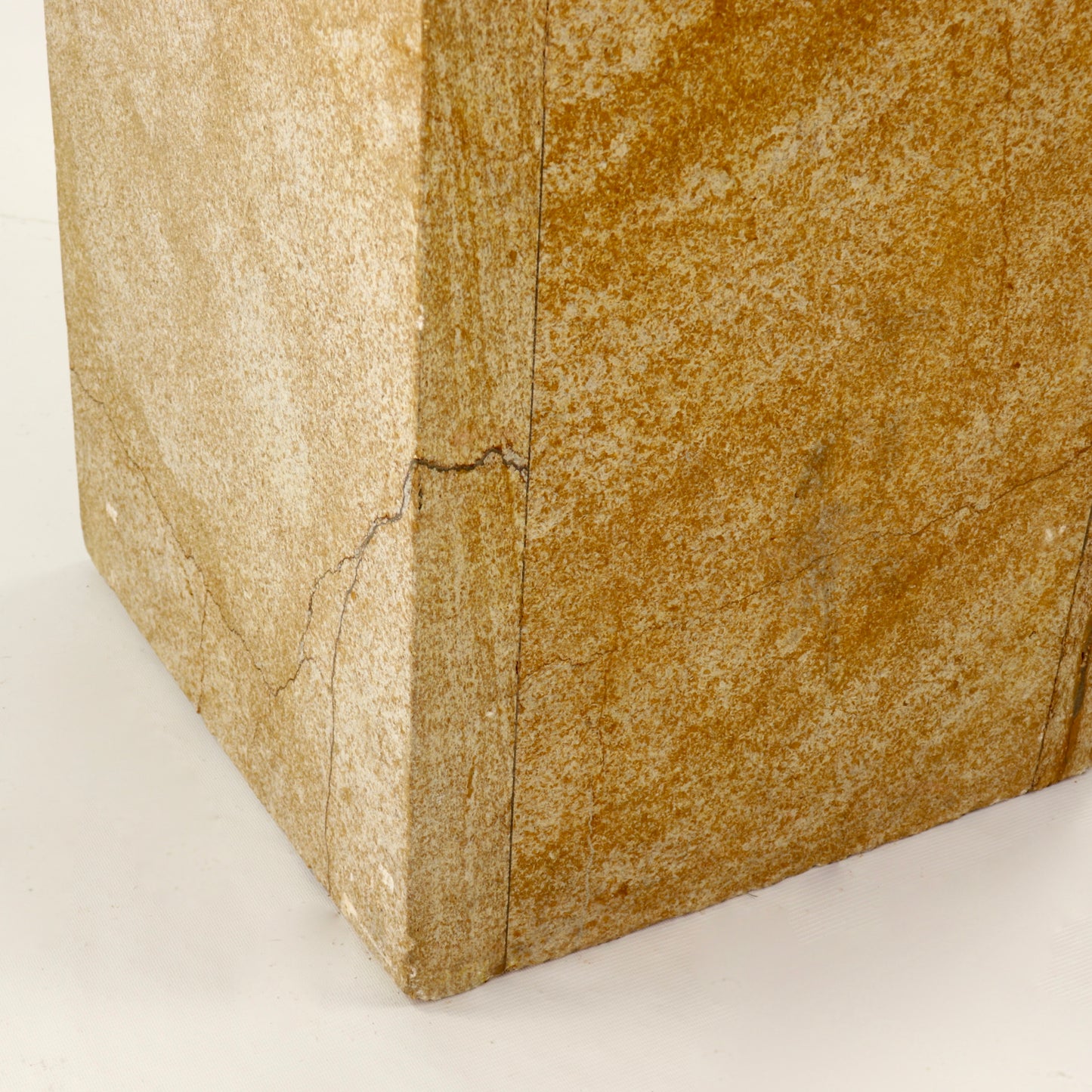 Sandstone plinth dining table