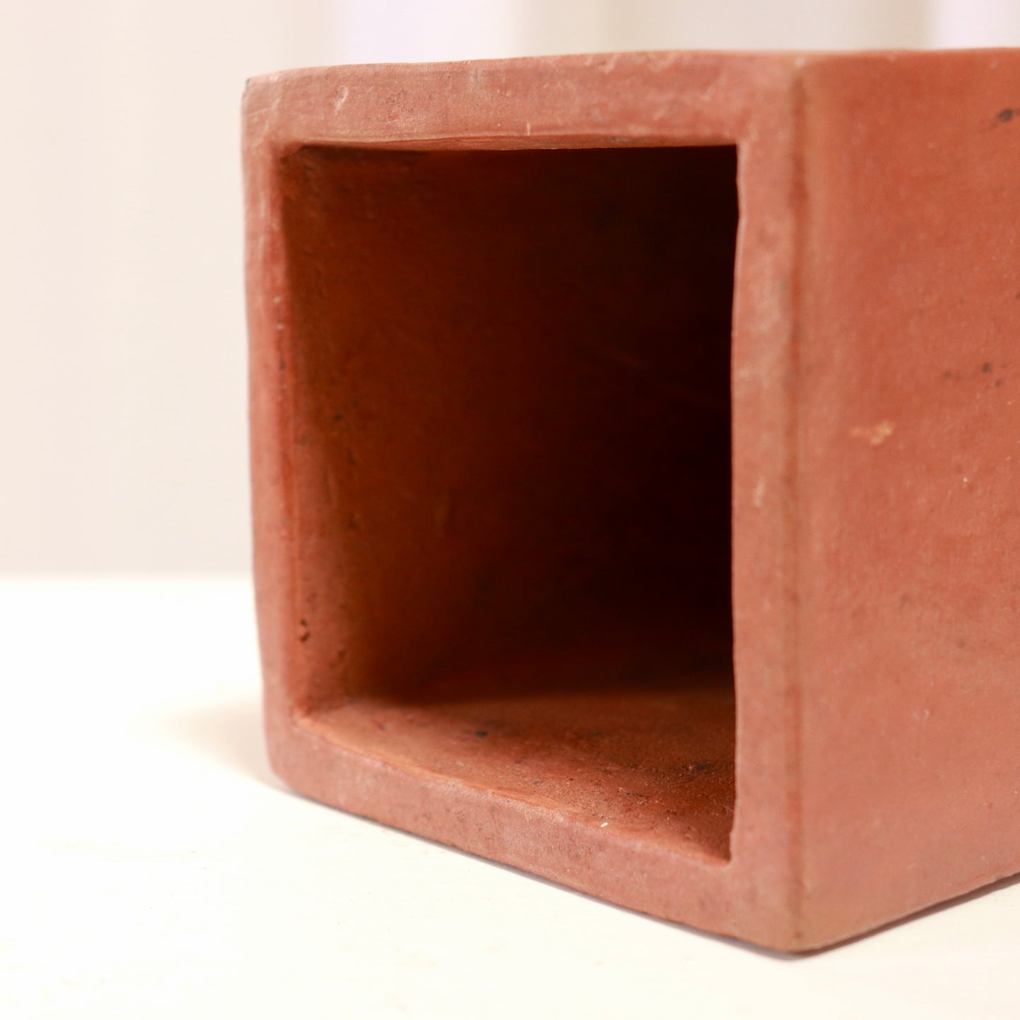 Hand-built Terracotta Slab Vase