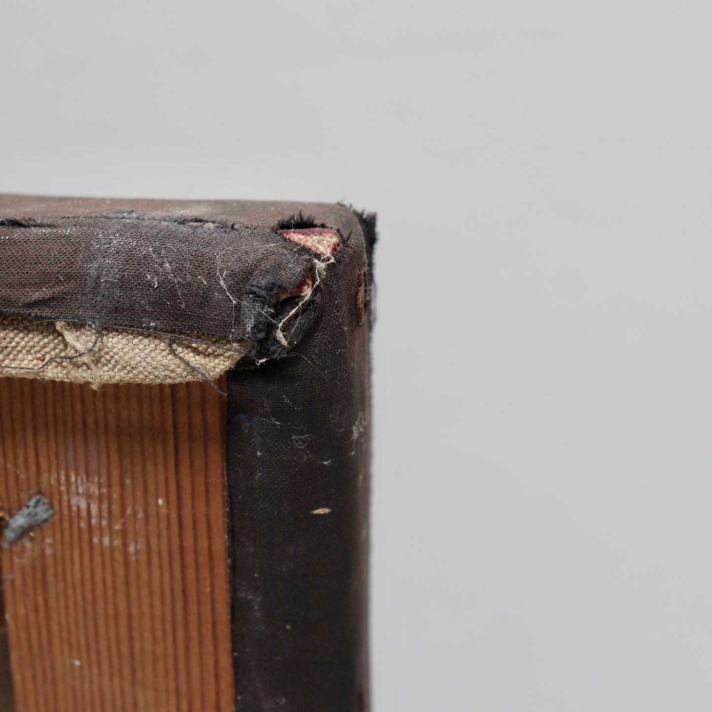 French abstract oil on canvas