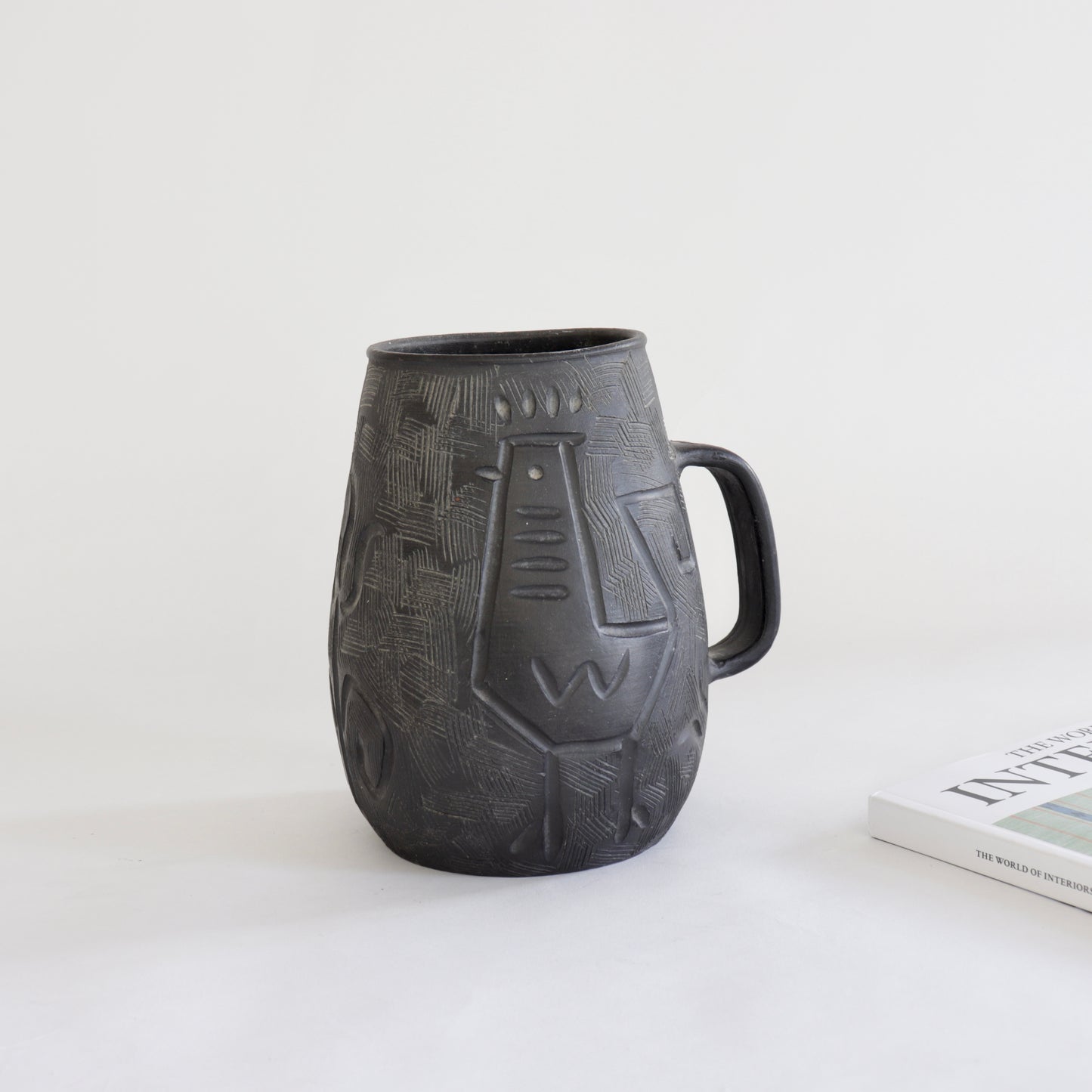 Decorative handled vessel