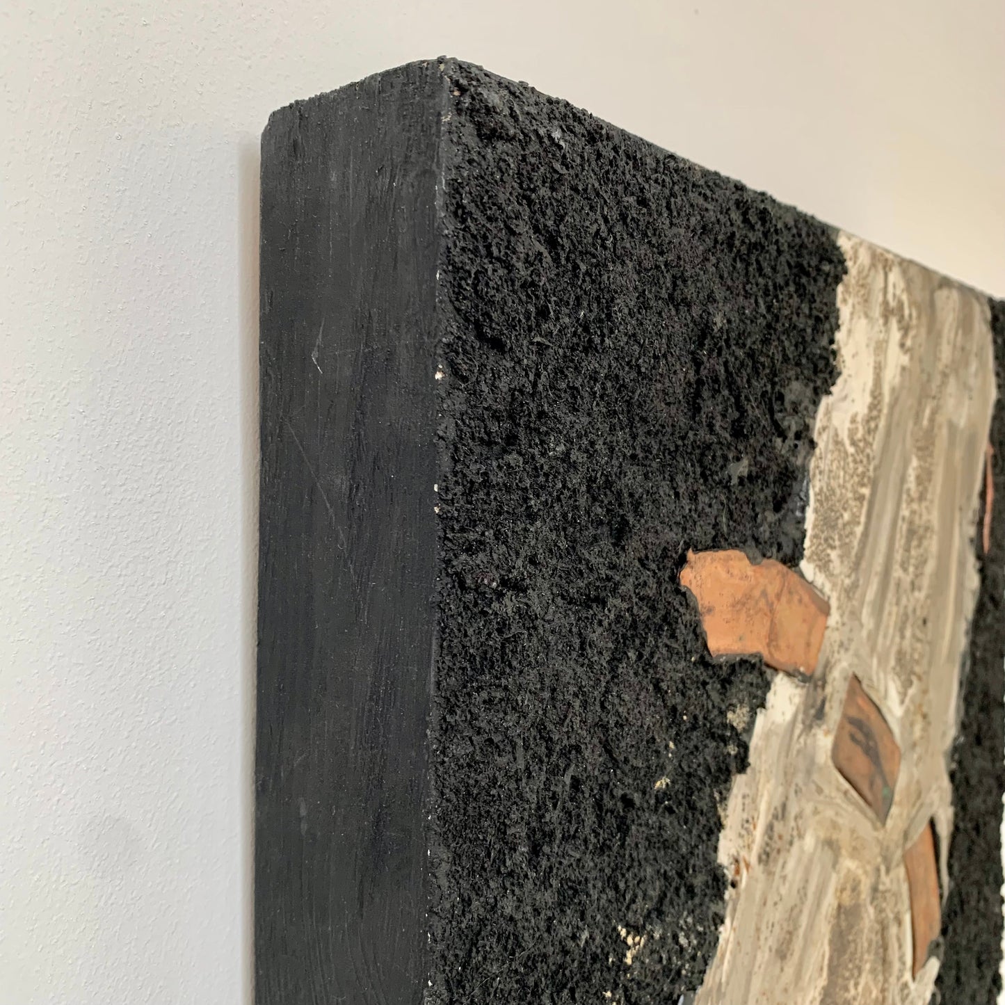 Abstract mixed media painting by Ken Gill