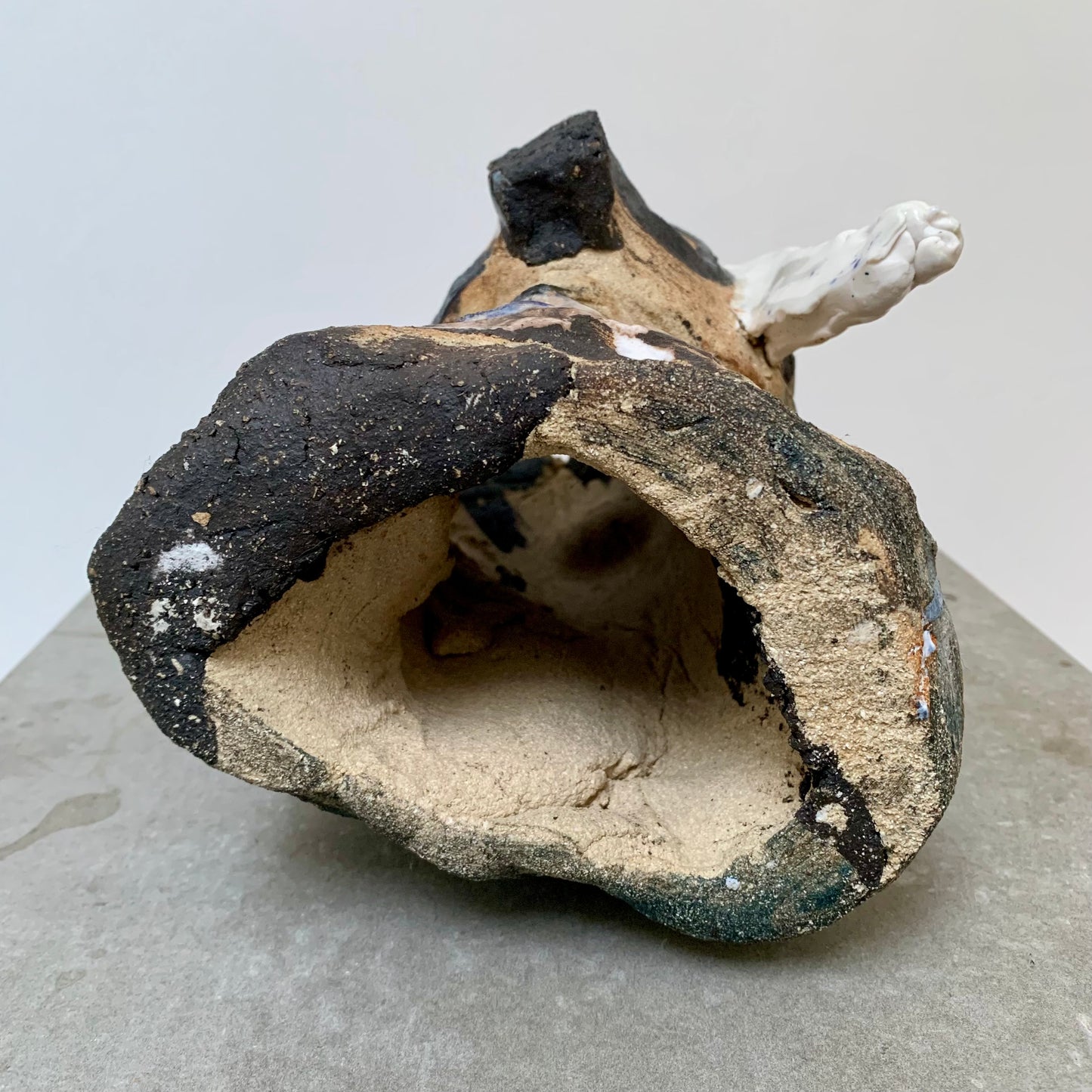 Ceramic abstract sculpture