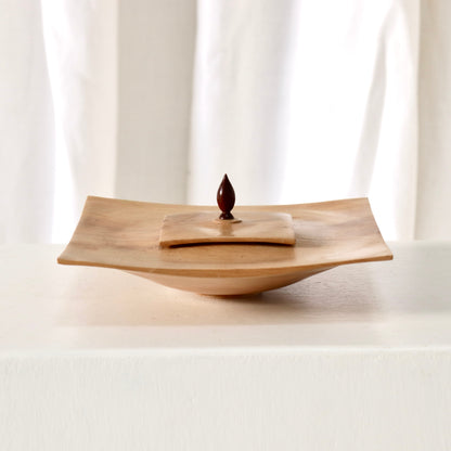 Delicately Turned Lidded Box