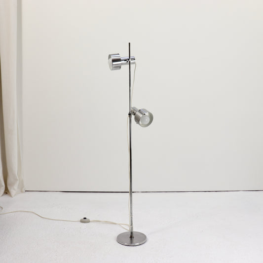 Vintage Aluminium floor lamp