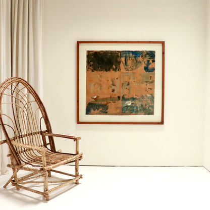 Folk Art Silver Birch Chair