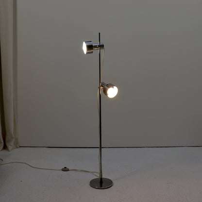 Vintage Aluminium floor lamp