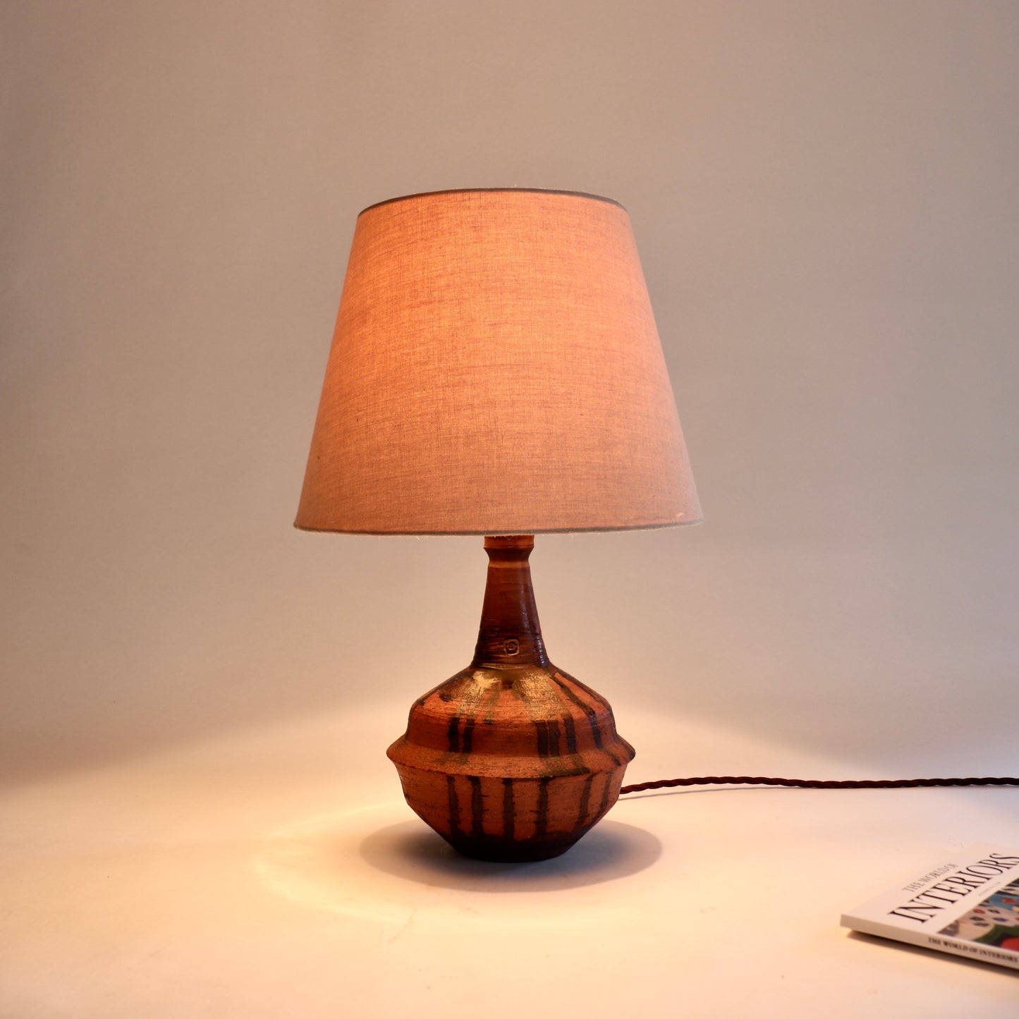 Terracotta Lamp