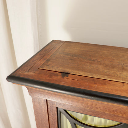 Early 20th Century French Sideboard with Glazed Doors