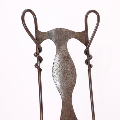 Hand-Forged Wrought Iron Chair