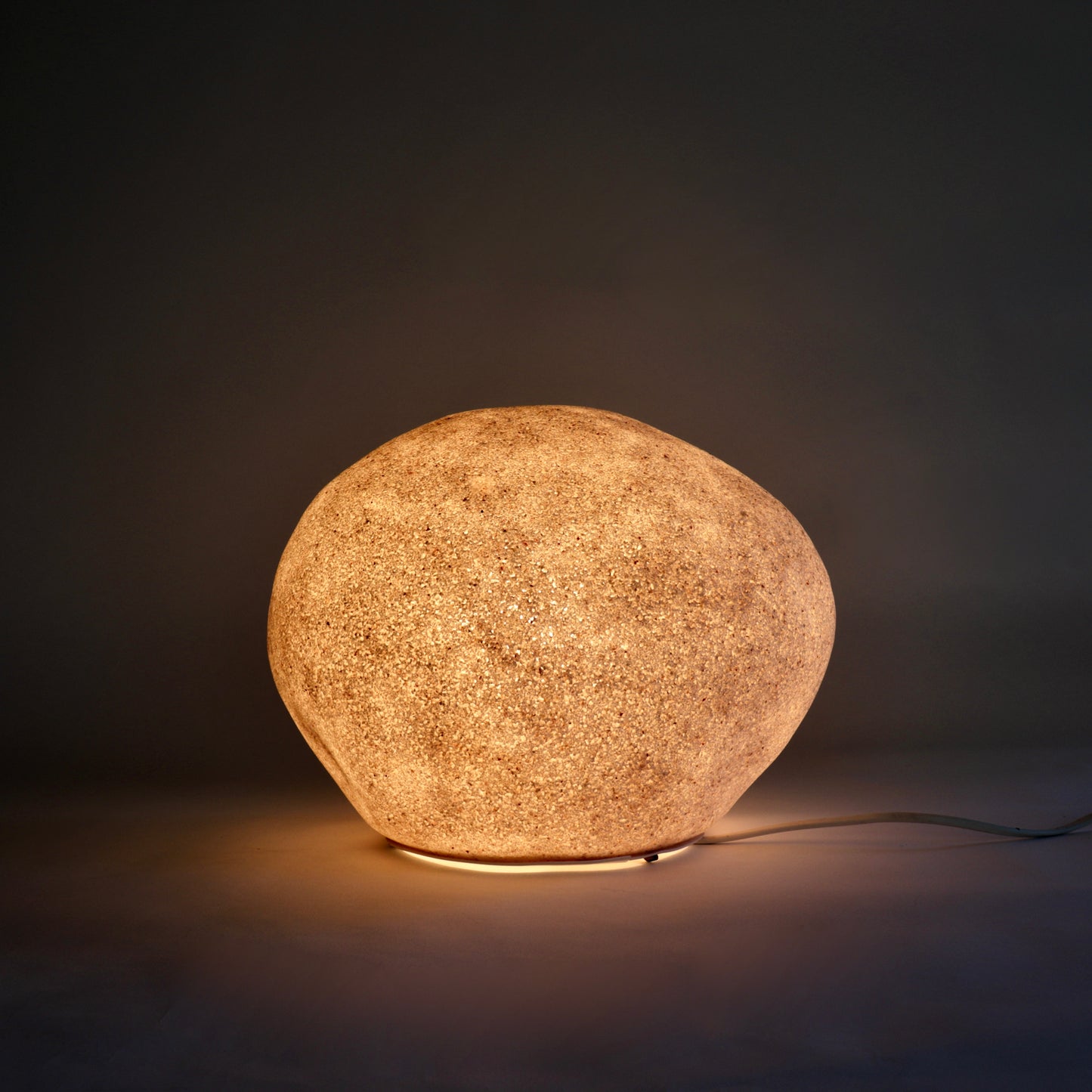 Moon Rock Lamp by André Cazenave