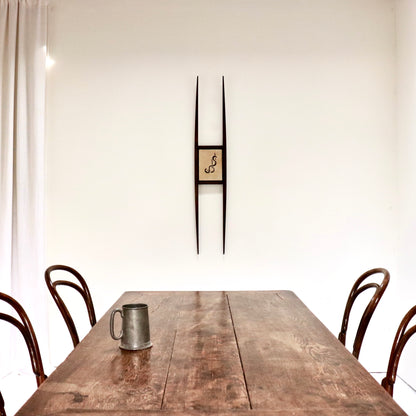 19th-Century Oak Refectory Table — Compact 153 × 82 cm