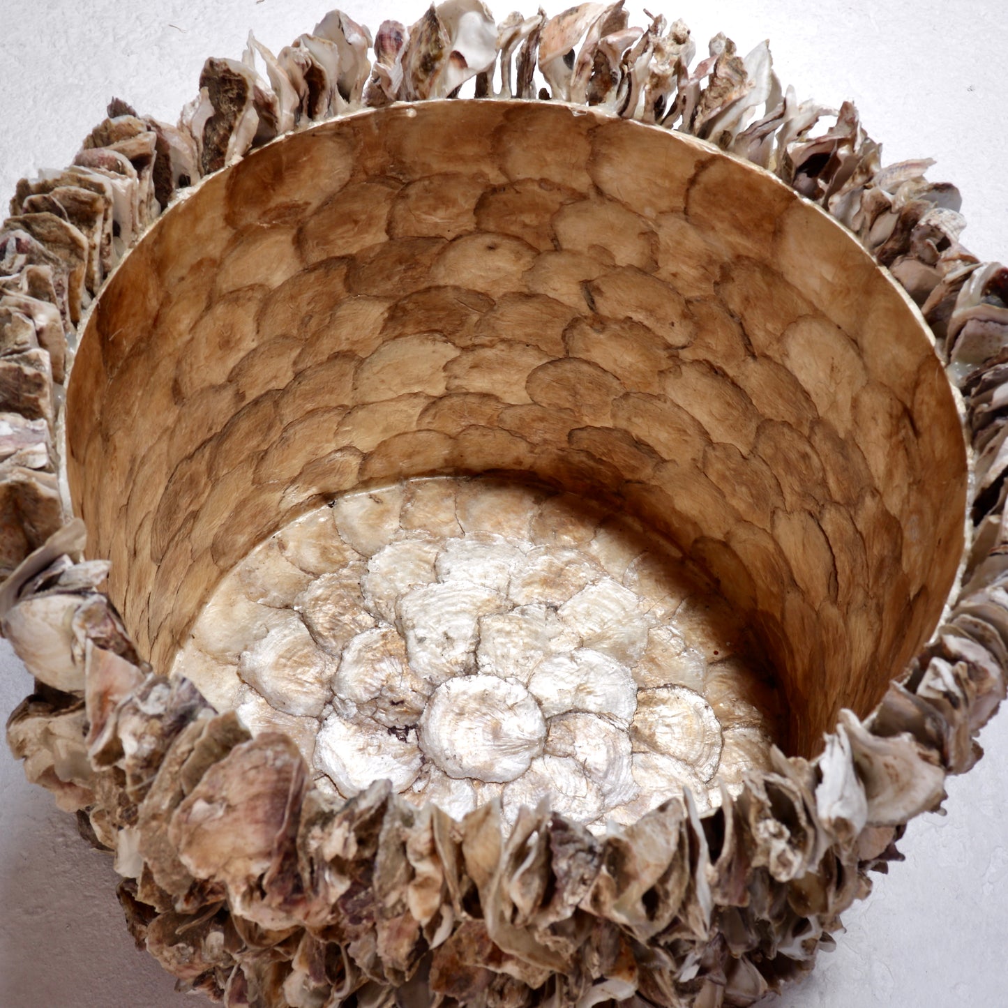 Oyster Shell planter