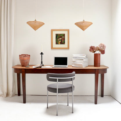 Georgian console table styled as desk