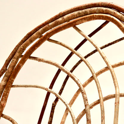 Folk Art Silver Birch Chair