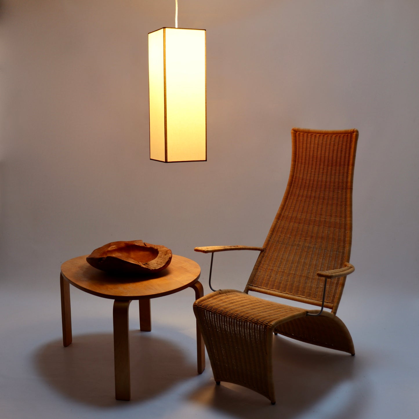Scandinavian Rattan Chair