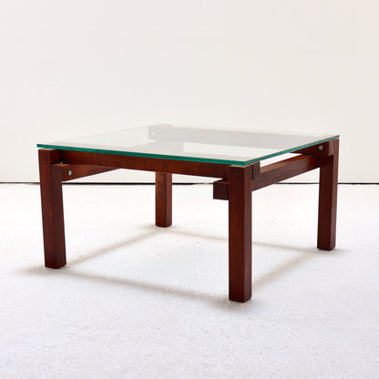 John Makepeace studio coffee table with glass top