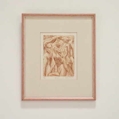 Stephen Dove, Bathers (1990) — Signed & Editioned Etching