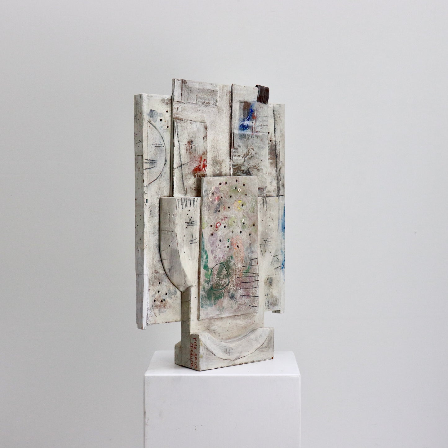 Peter McClure — Assemblage Sculptural Painting (2020)