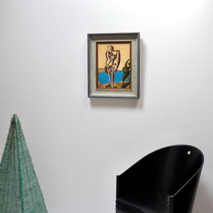 Abstract Oil on Board