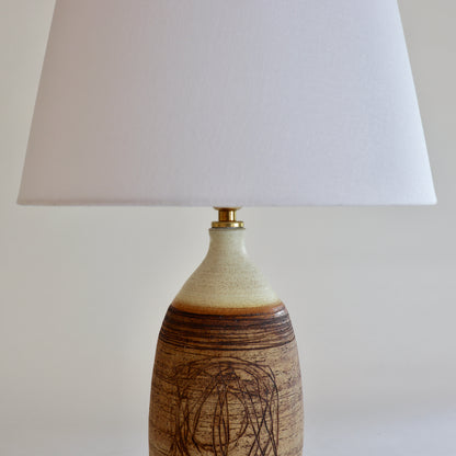 Vintage Pottery Lamp