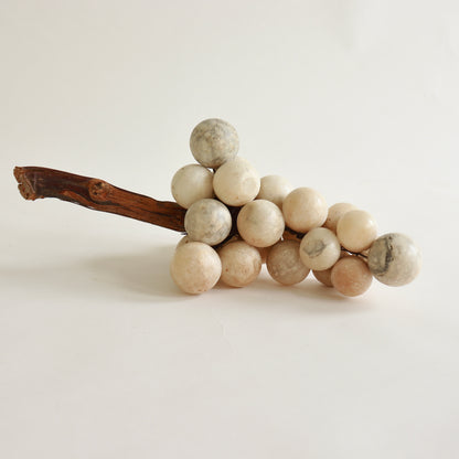 italian marble fruit decorative object