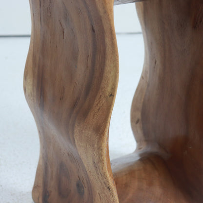 Wavy Wood side table