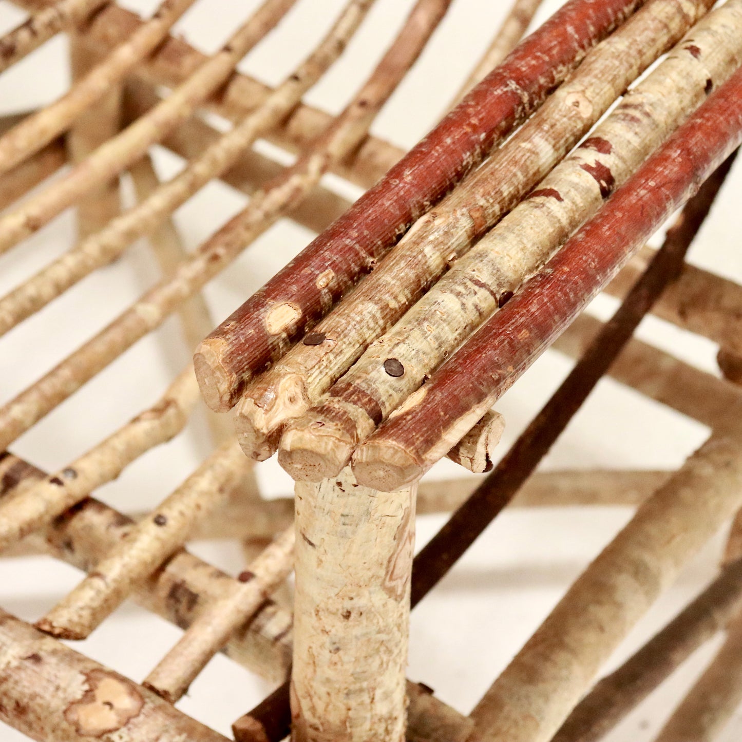 Folk Art Silver Birch Chair