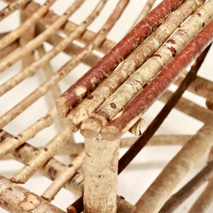 Folk Art Silver Birch Chair