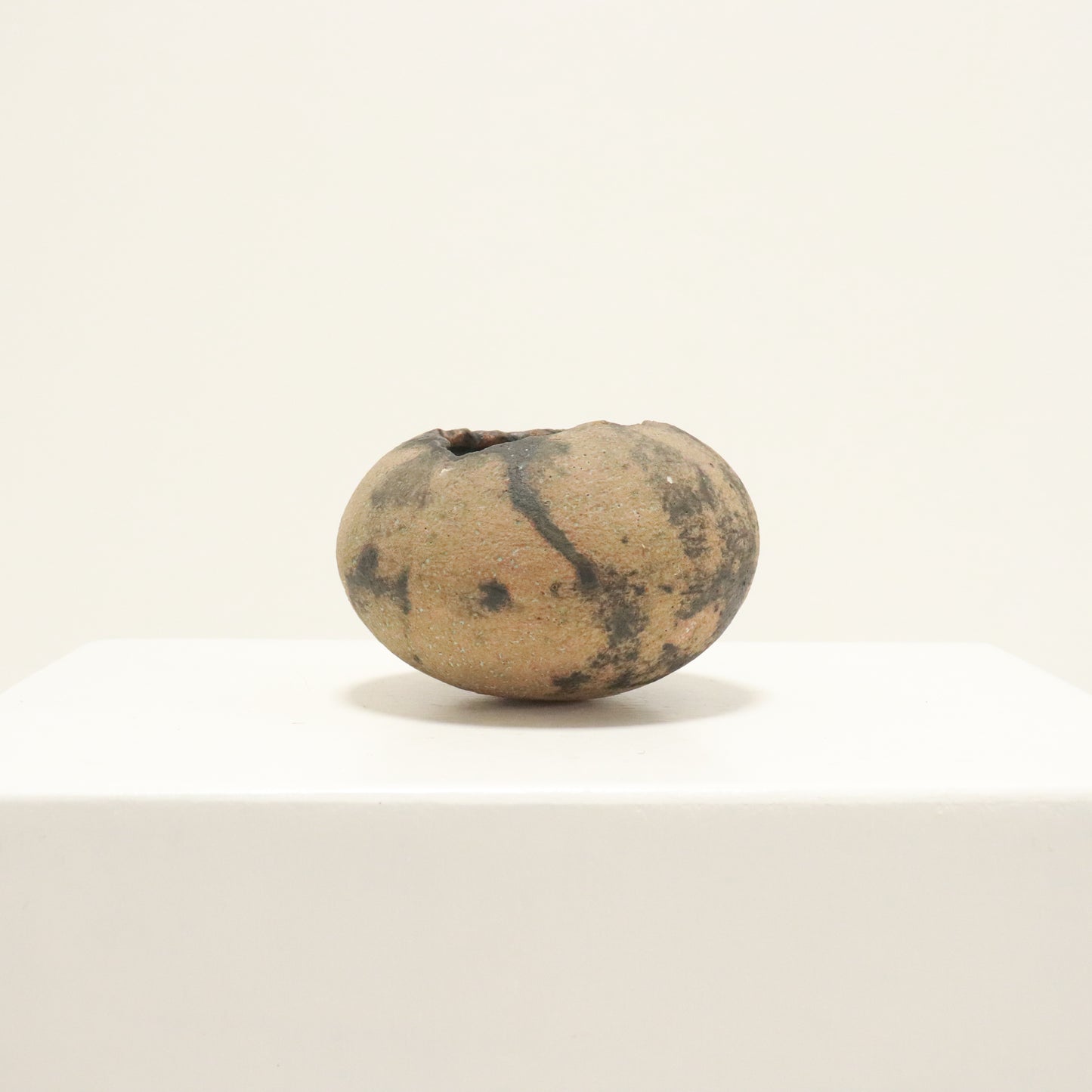 Primitive-form Cornish Studio Pottery Vessel