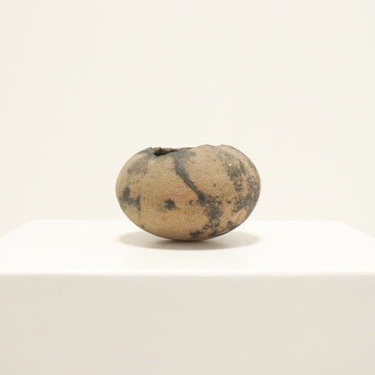 Primitive-form Cornish Studio Pottery Vessel