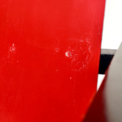 Gerrit Rietveld Red and Blue Chair