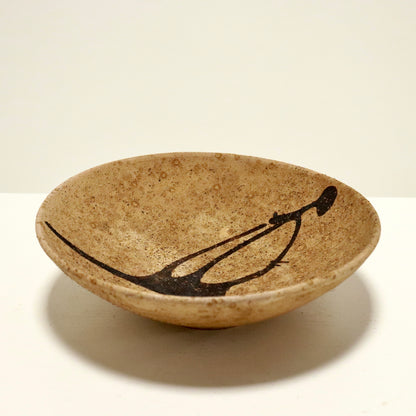 Vintage abstract bowl
