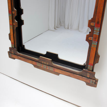 Large American Folk Art mirror