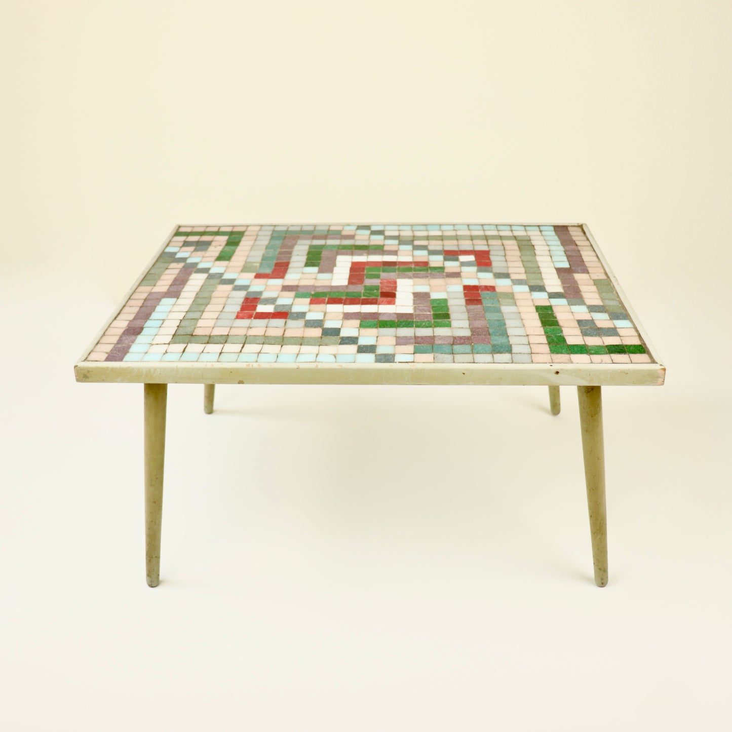 Mosaic coffee table 1950's