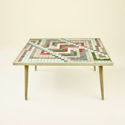 Mosaic coffee table 1950's