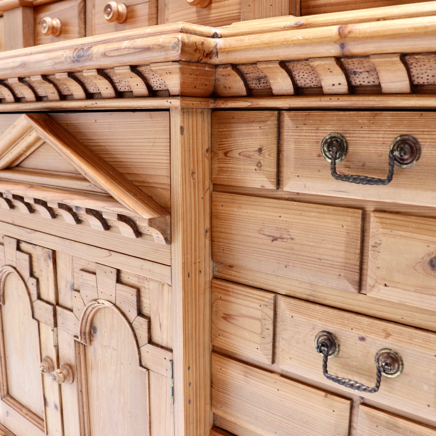 Neo Classical pine dresser