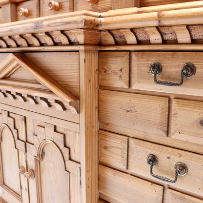 Neo Classical pine dresser