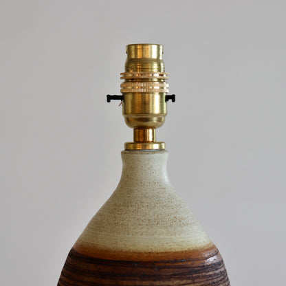 Vintage Pottery Lamp