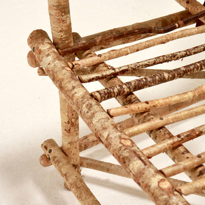 Folk Art Silver Birch Chair