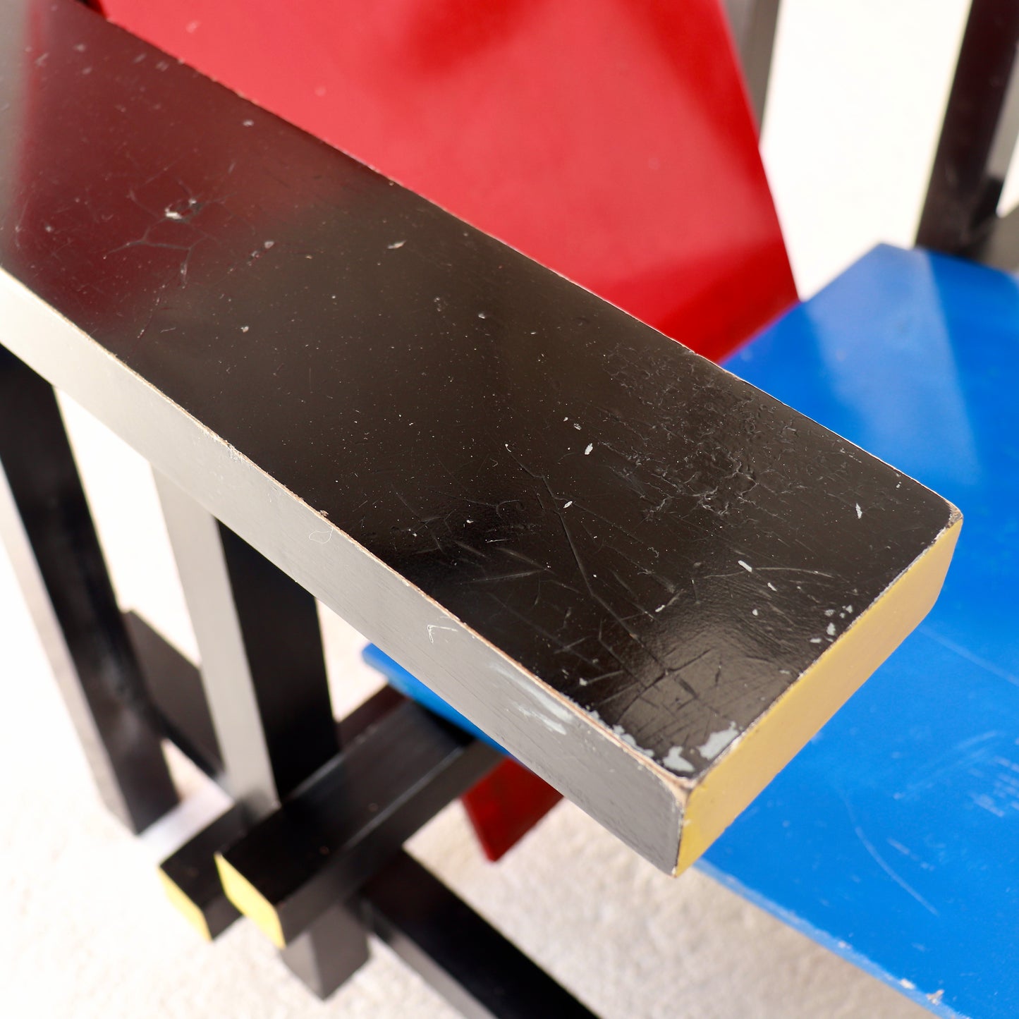 Gerrit Rietveld Red and Blue Chair