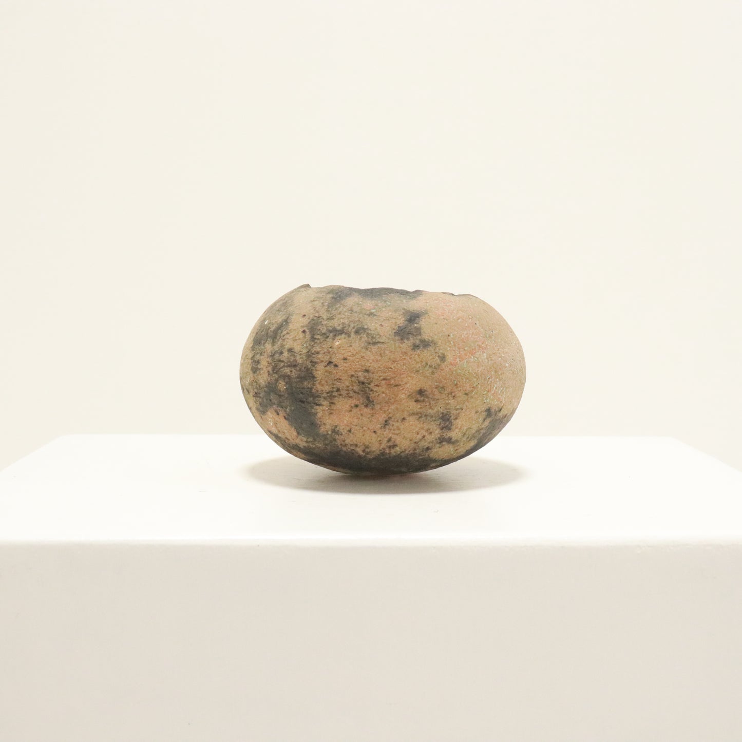 Primitive-form Cornish Studio Pottery Vessel