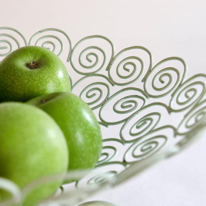 Spiral fuit bowl