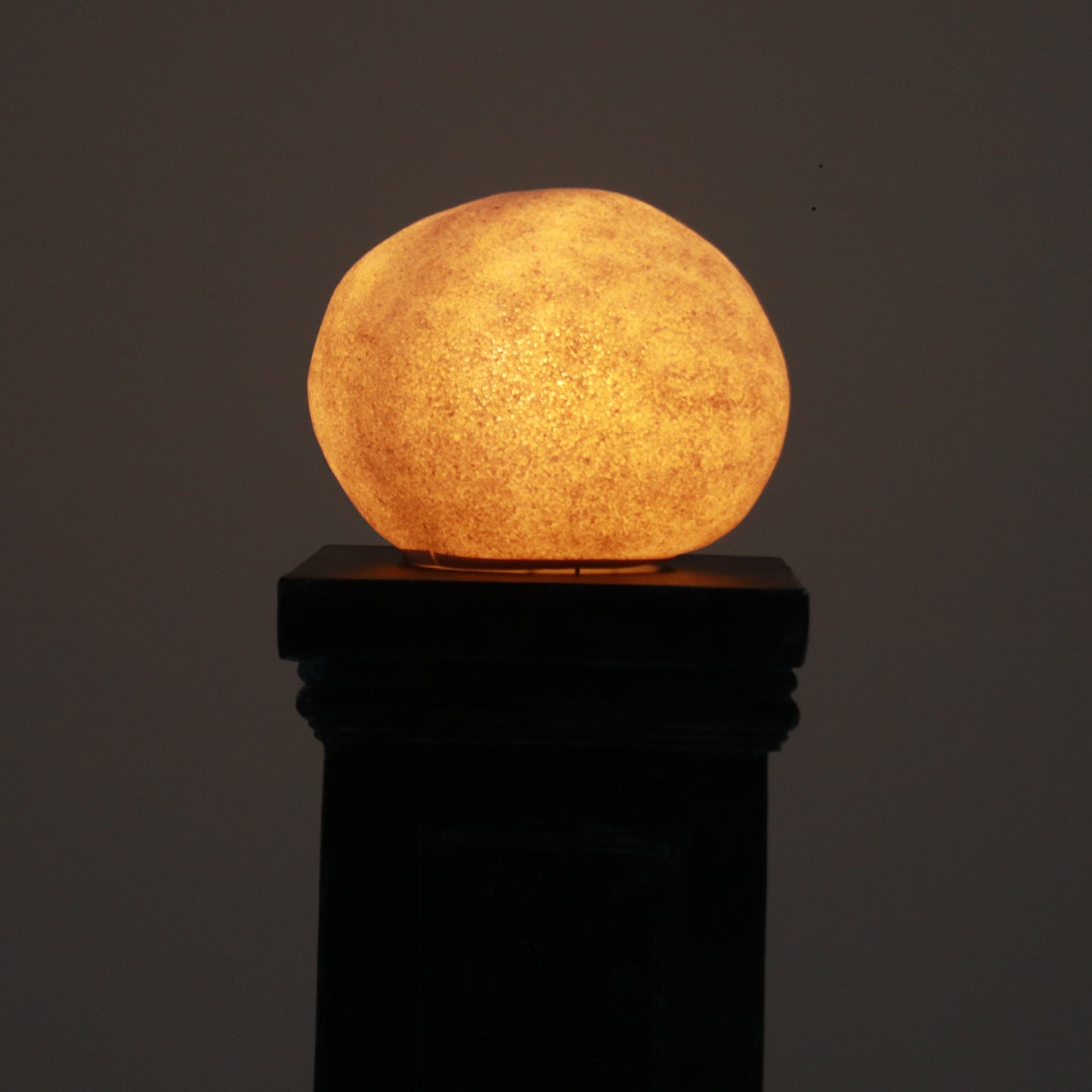 Andre Cazenave Moon rock lamp