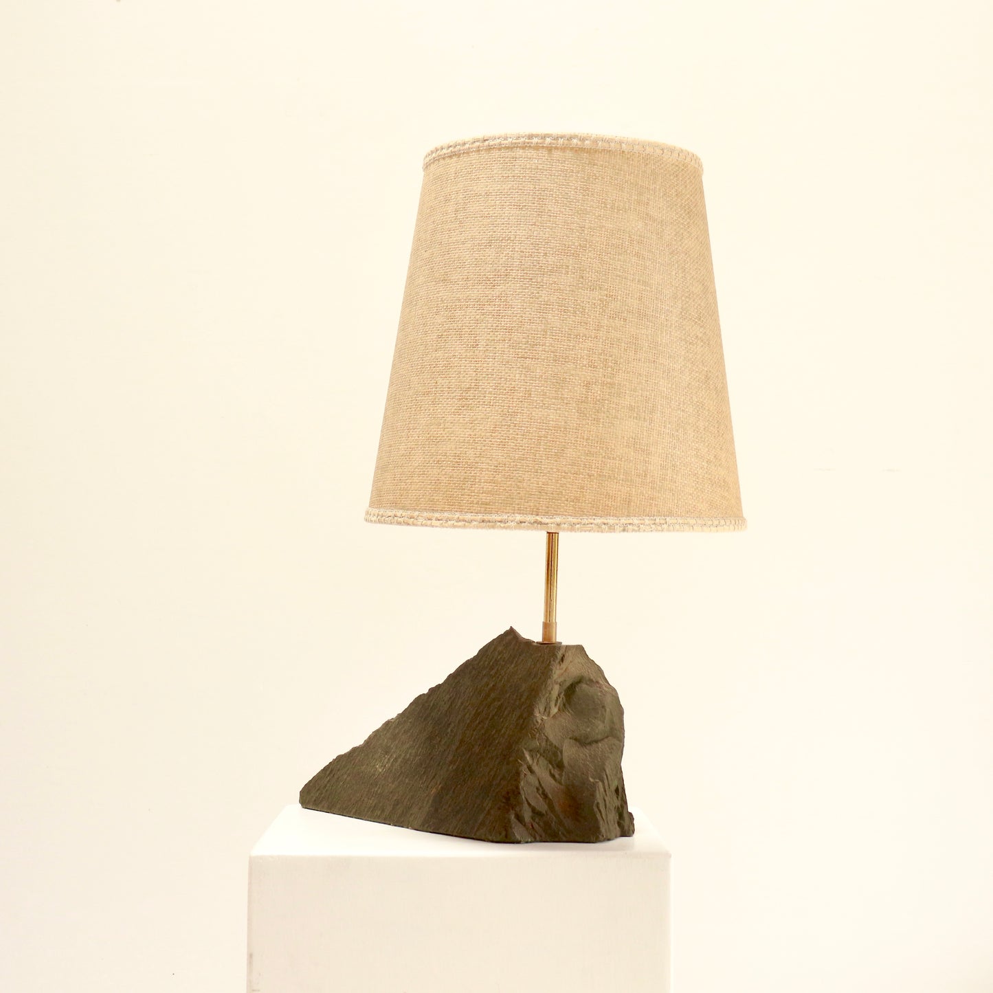 Mid Century Slate table lamp