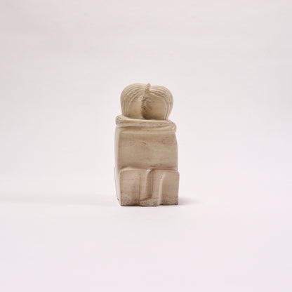 Soapstone Sculpture after Brancusi's The Kiss