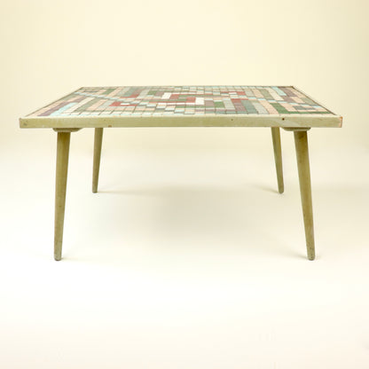 Mosaic coffee table 1950's