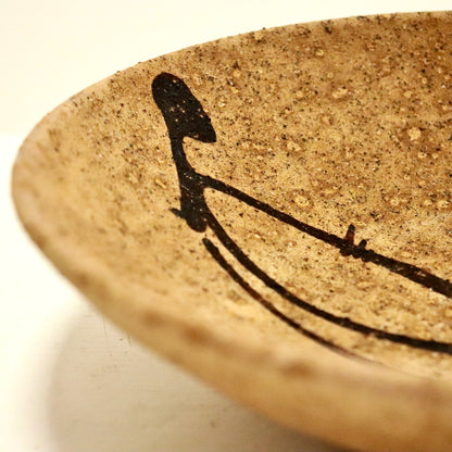 Vintage abstract bowl